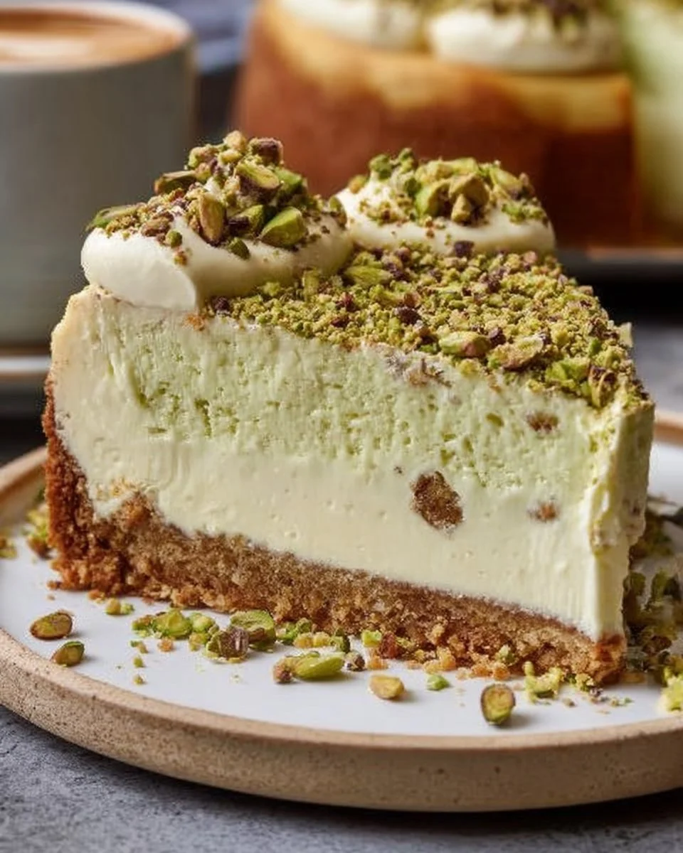 Pistachio Cheesecake