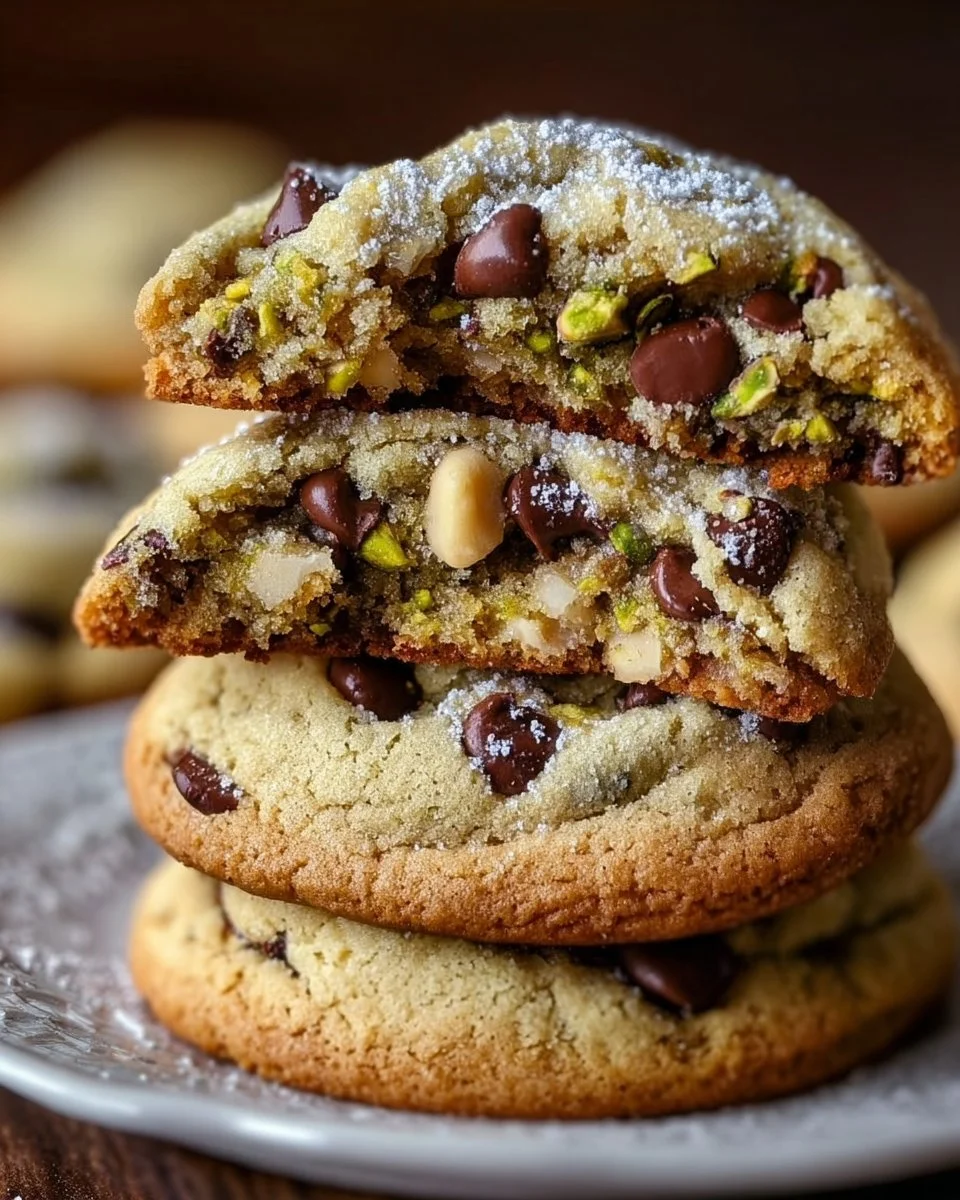 Pistachio Cream Cookies