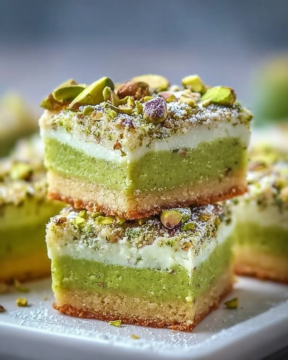 Pistachio Dream Cookie Bars Recipe | Easy Dessert Bars Everyone Loves
